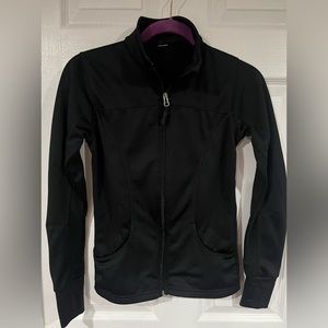 Athletic zip up top